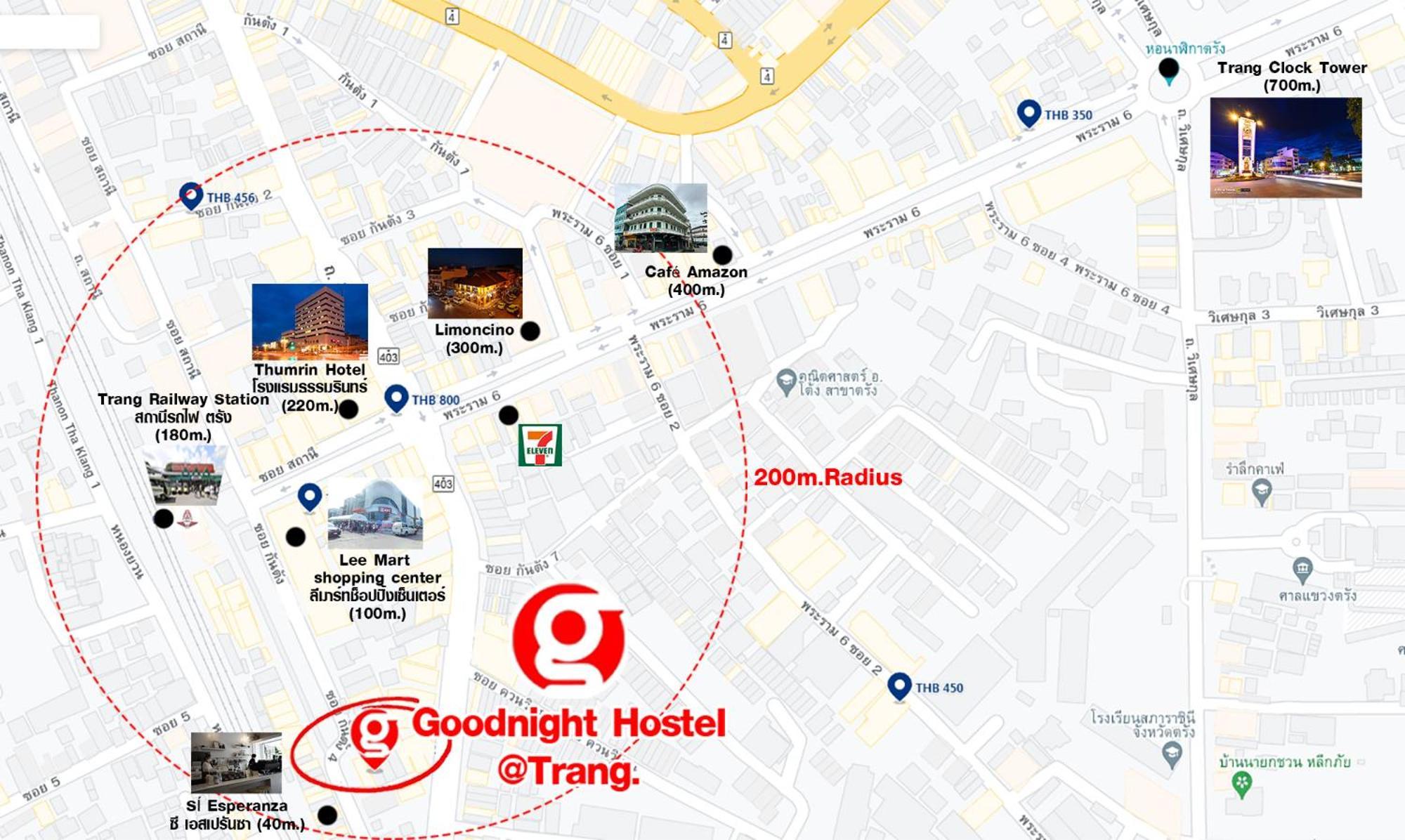 Goodnighthostel@Trang Exteriör bild
